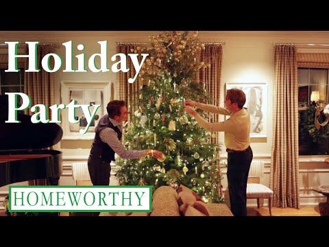 CHRISTMAS HOME TOUR | Get Ready For a Chic Holiday Cocktail Party in Chicago