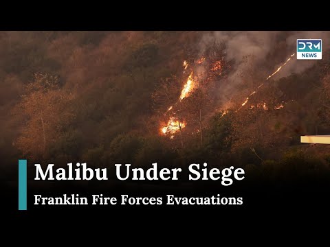 California Faces Crisis as Franklin Fire Destroys Homes and Forces Evacuations in Malibu | AL1G