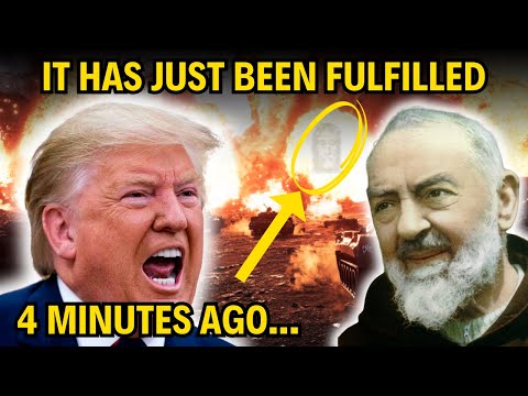 TERRIFYING: Padre Pio’s Prophecy for America Has Already Begun!