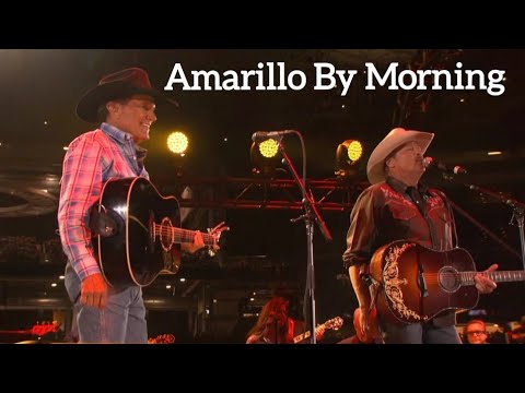 George Strait - Amarillo By Morning ♬ Feat. Alan Jackson (Live From AT&amp;T Stadium) [2014 Version]