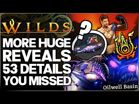 Monster Hunter Wilds - THIS CHANGES EVERYTHING - ALL 53 Hidden New Trailer Gameplay Secrets/Details!