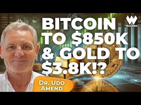 Bitcoin to $850K &amp; Gold to $3.8K? Dr. @udoamend Explains The Math!