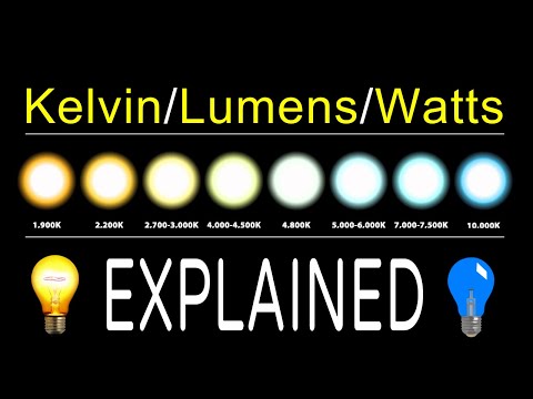 How To Chose LED Bulbs | Kelvin, Lumens, &amp; Watts EXPLAINED!