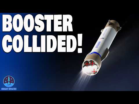 CAN&#039;T DECELERATION Blue Origin revealed Why New Glenn Booster Landing Failed...