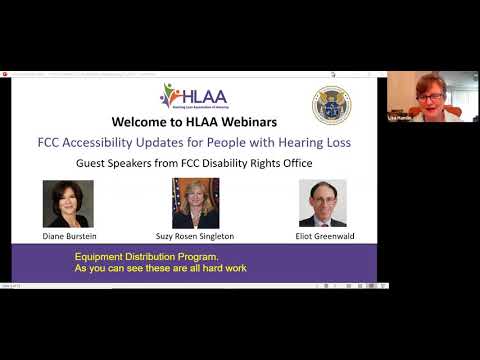 WEBINAR: FCC Accessibility Updates for People with Hearing Loss