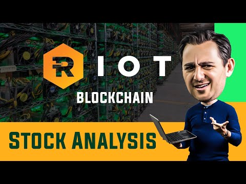 Crypto Blockchain Tech Going to 100x?? | RIOT Blockchain Stock Analysis