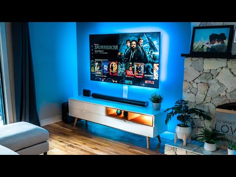 Modern Living Room Setup Tech Transformation!