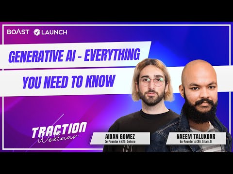 Generative AI - Everything You Need To Know with Aidan Gomez, Cohere and Naeem Talukdar, Fiasco