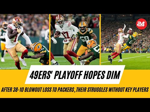 49ers&#039; Playoff Hopes Dim After 38-10 Blowout Loss to Packers, Their Struggles Without Key Players