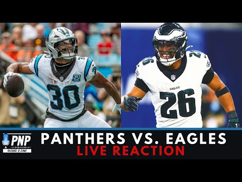 Panthers vs Eagles LIVE Reaction 🔥 | Can Carolina Shock the NFL?