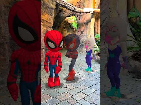 Invisible Spin vs Spidey: Sneaky showdown!