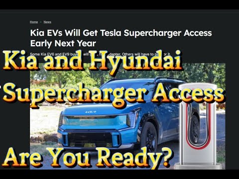 Kia - Hyundai Supercharger Access - Are You Ready?