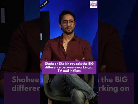 Shaheer Sheikh reveals the BIG difference between working on TV and in films #shaheersheikh