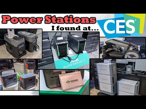 ALL the New Power Stations at CES 2023!? - EcoFlow, Bluetti, Jackery, Zendure, Yoshino, UGreen!