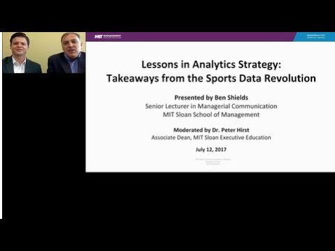 Lessons in Analytics Strategy: Takeaways from the Sports Data Revolution with Ben Shields