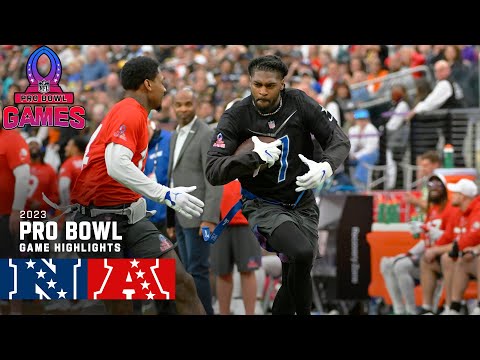 NFC vs. AFC Flag Football | 2023 Pro Bowl Game 2 Highlights