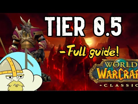 WoW Classic - FULL tier 0.5 guide! Obtaining tier 0, all the quests, materials