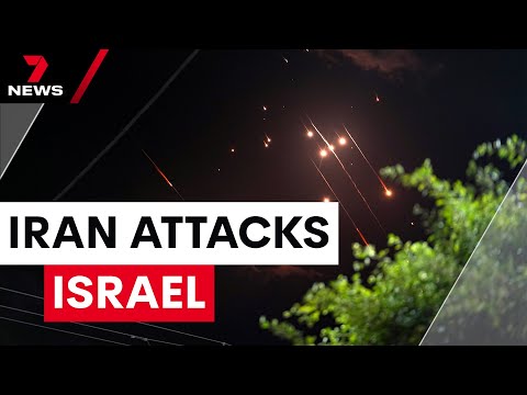 Iran launches ballistic missile attack on Israel | 7NEWS