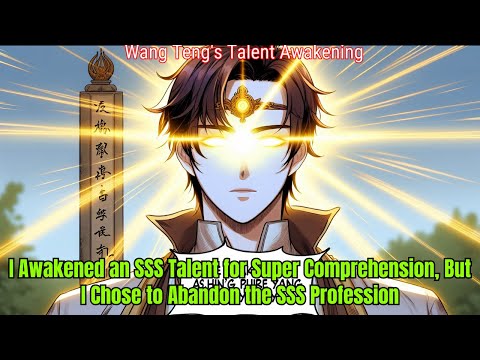 I Awakened an SSS Talent for Super Comprehension, But I Chose to Abandon the SSS Profession