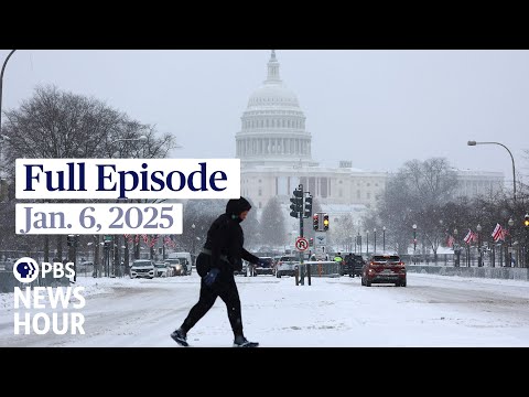 PBS News Hour full episode, Jan. 6, 2025