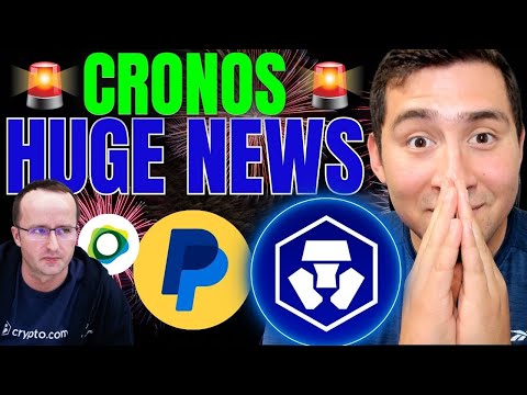 Crypto.com CRONOS Drops BOMBSHELL! Paypal and Paxos Team Up!