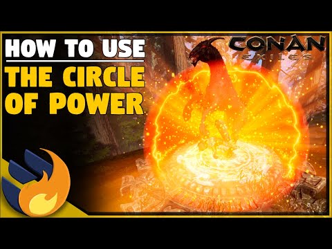 HOW TO USE THE CIRCLE OF POWER | Conan Exiles | Age Of Sorcery