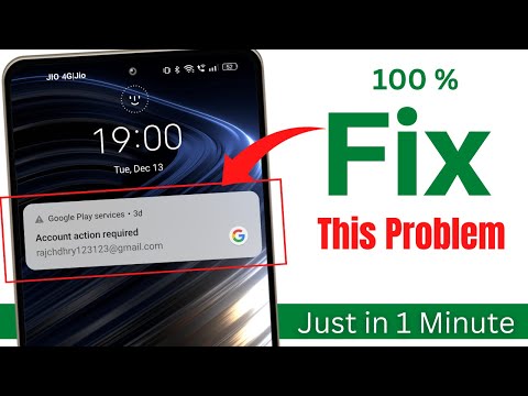 How To Remove Account action required | Google Play services Account action required Android