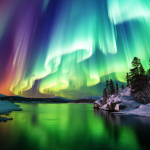 Un Espectáculo Celestial: Las Auroras Polares Iluminan el Cielo Tras Tormenta Solar