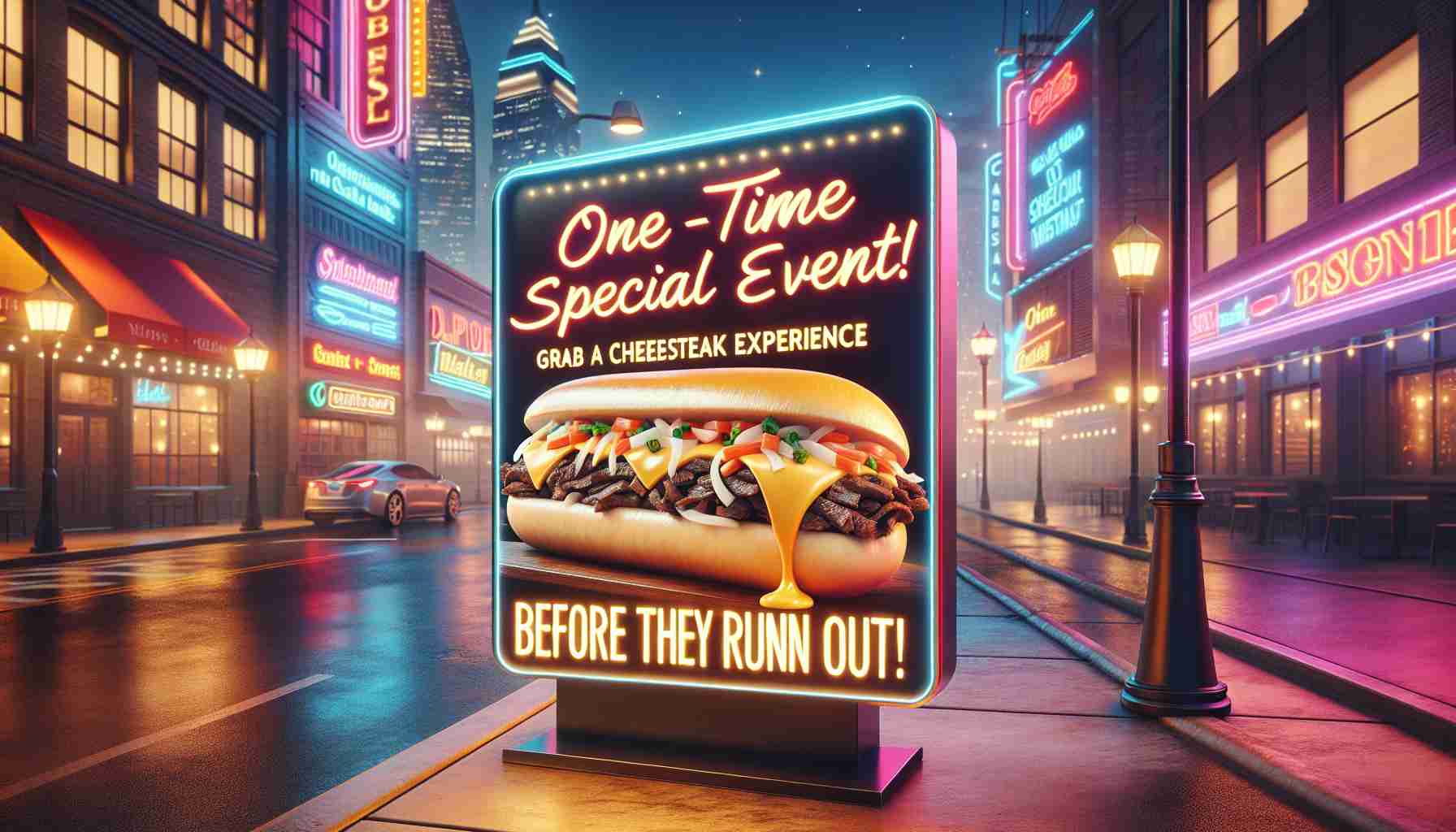 Don't Miss This: A Celebrity Cheesesteak Experience! Grab Yours Before They Run Out! - DK1250 Todo el Tiempo en Todas Partes