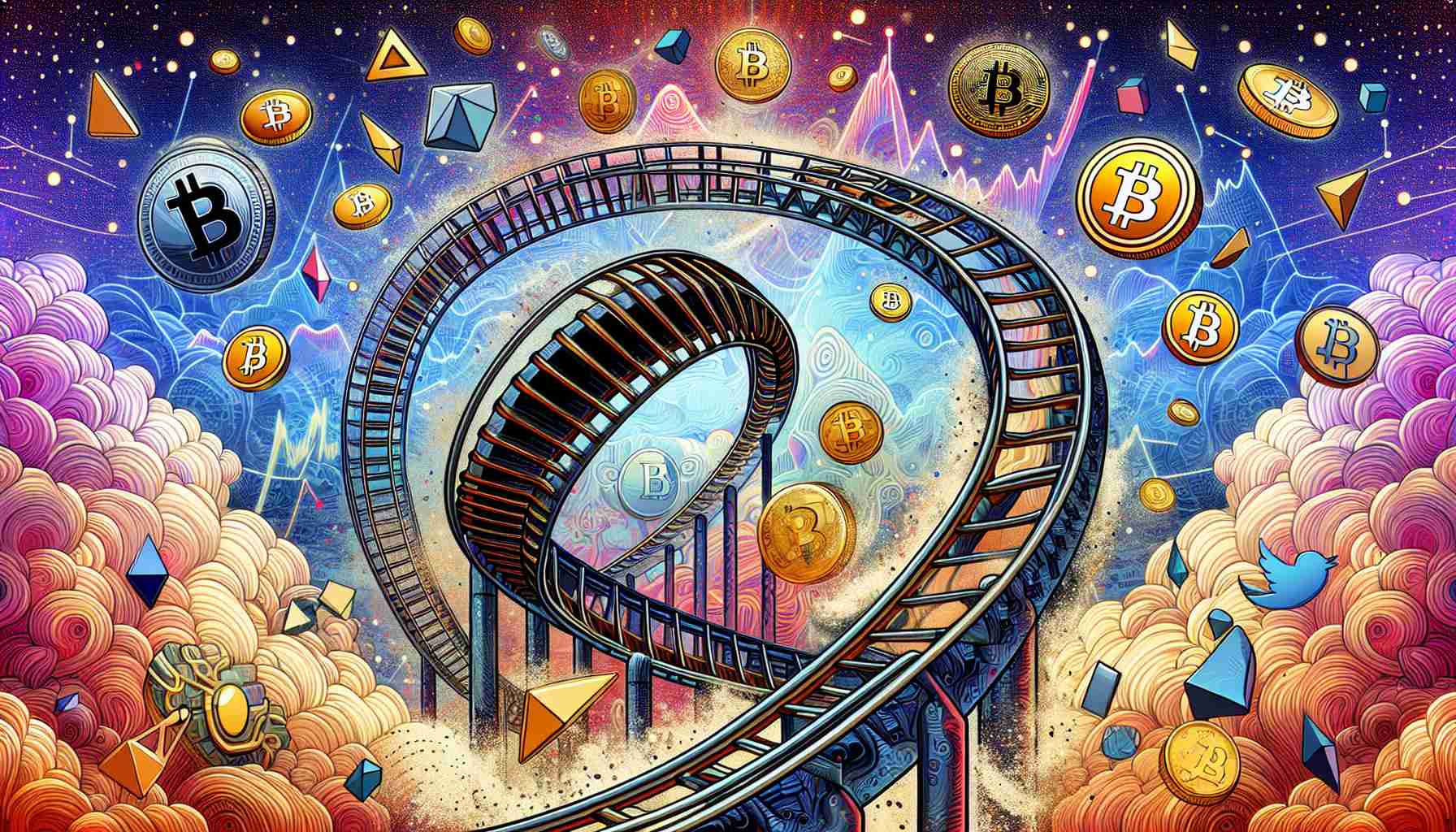 The Crypto Roller-Coaster: Coinbase's Wild Surge and Sudden Drop 